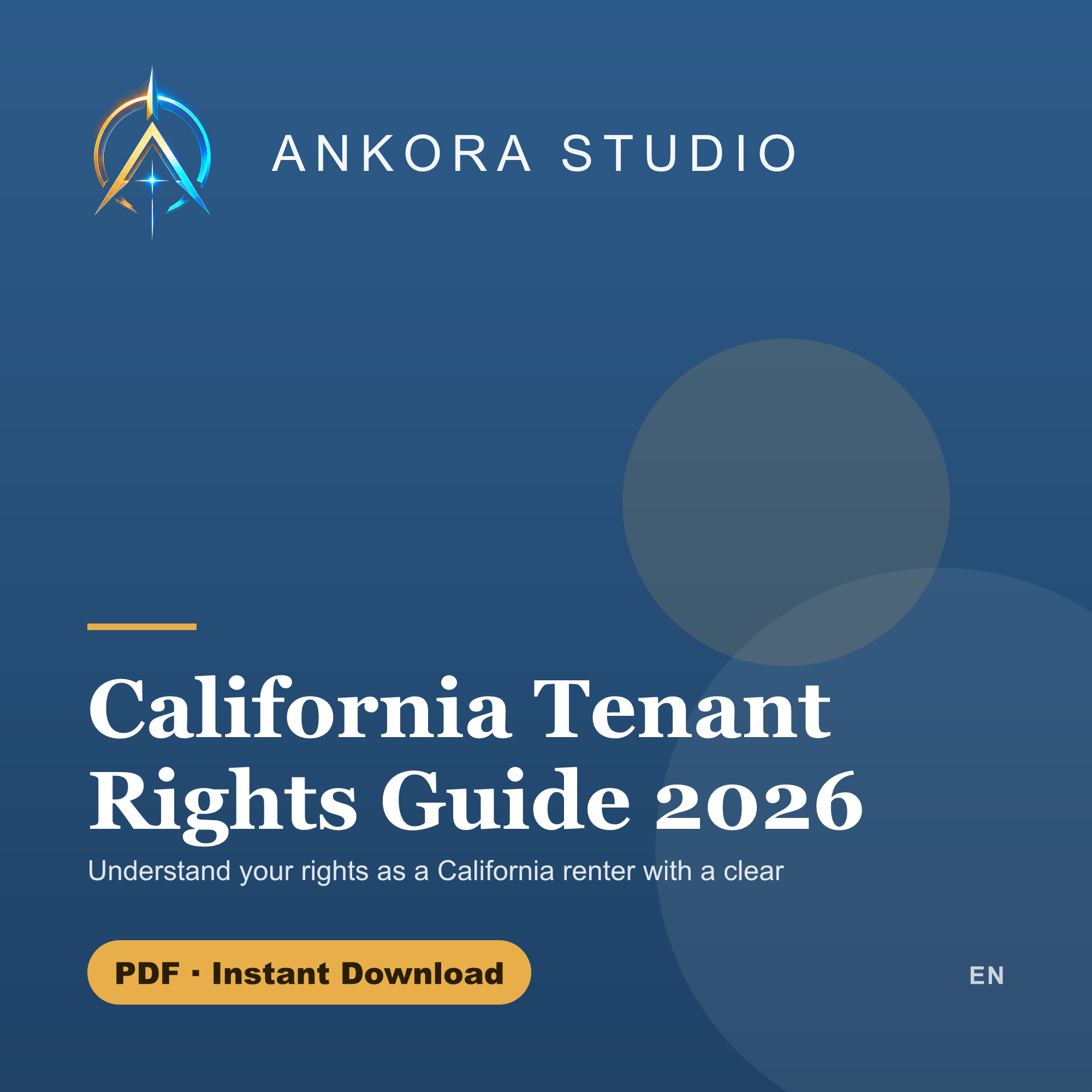 California Tenant Rights Guide 2026 PDF