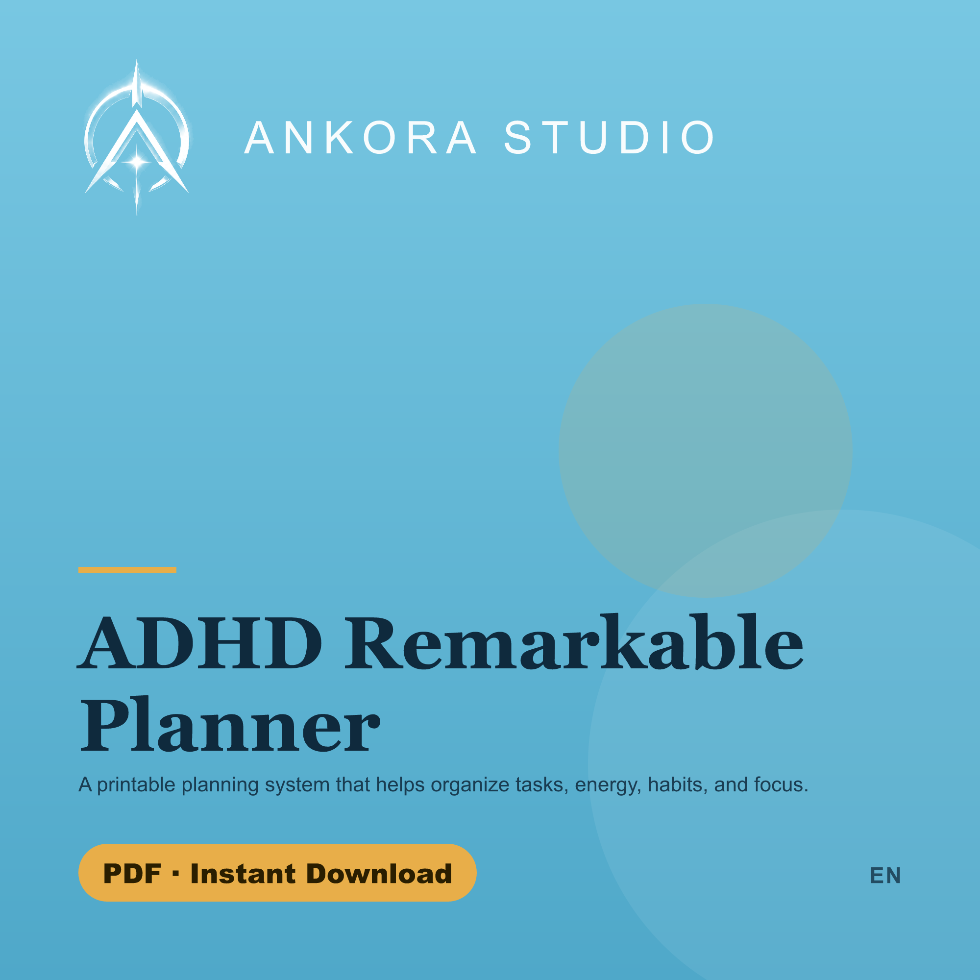 ADHD Remarkable Planner