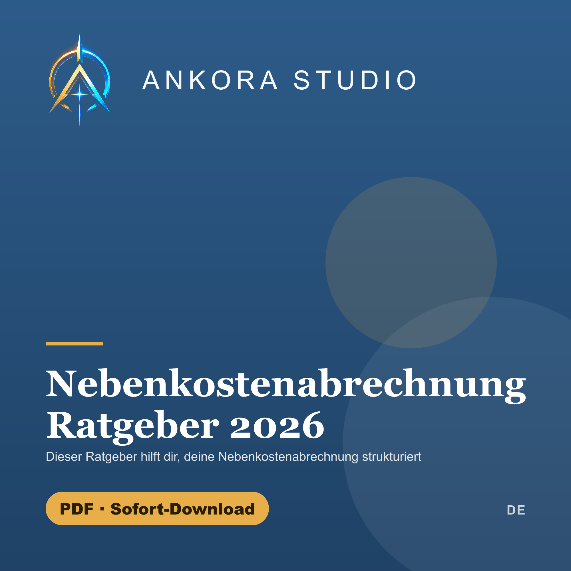 Nebenkostenabrechnung Ratgeber 2026 PDF