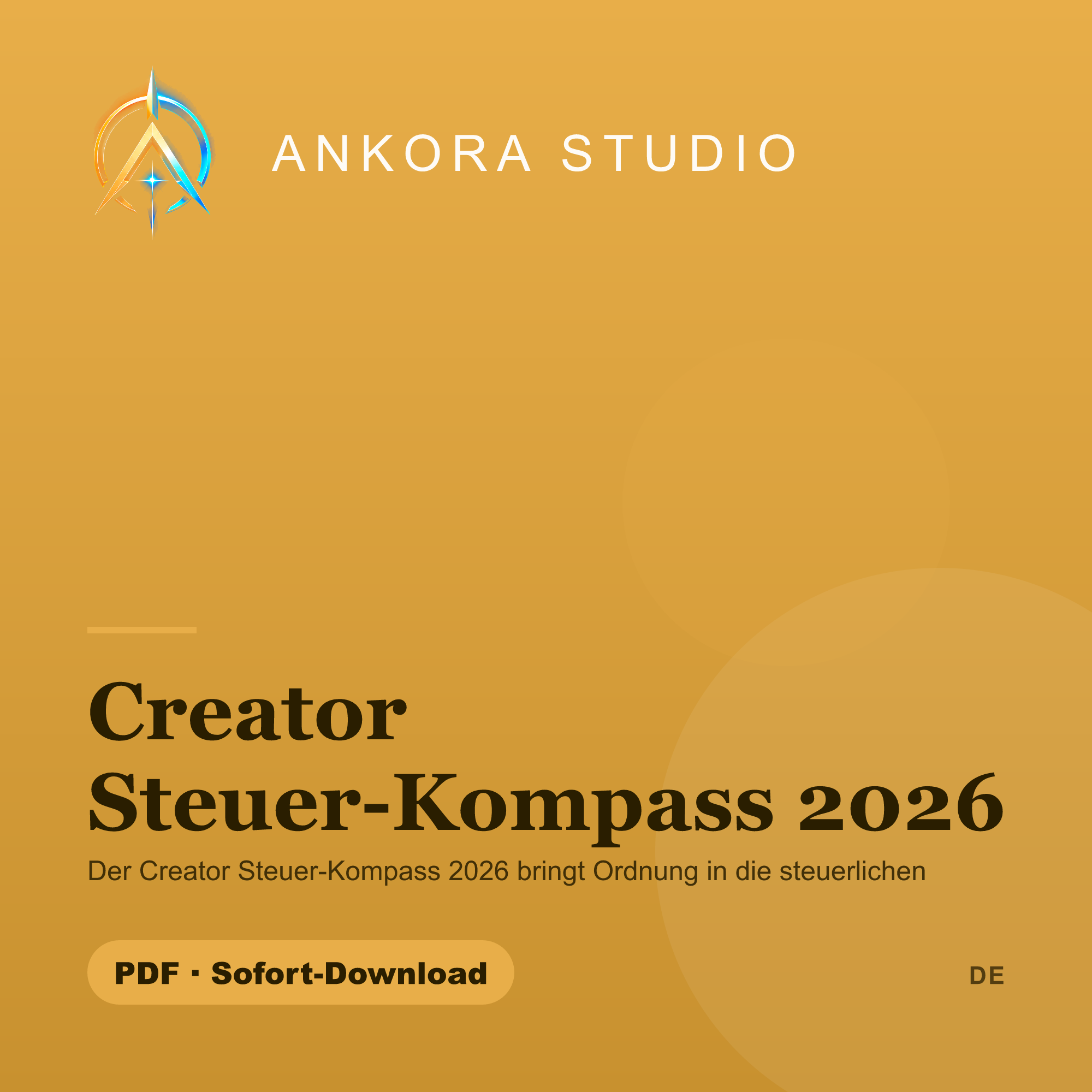 Creator Steuer-Kompass 2026 PDF