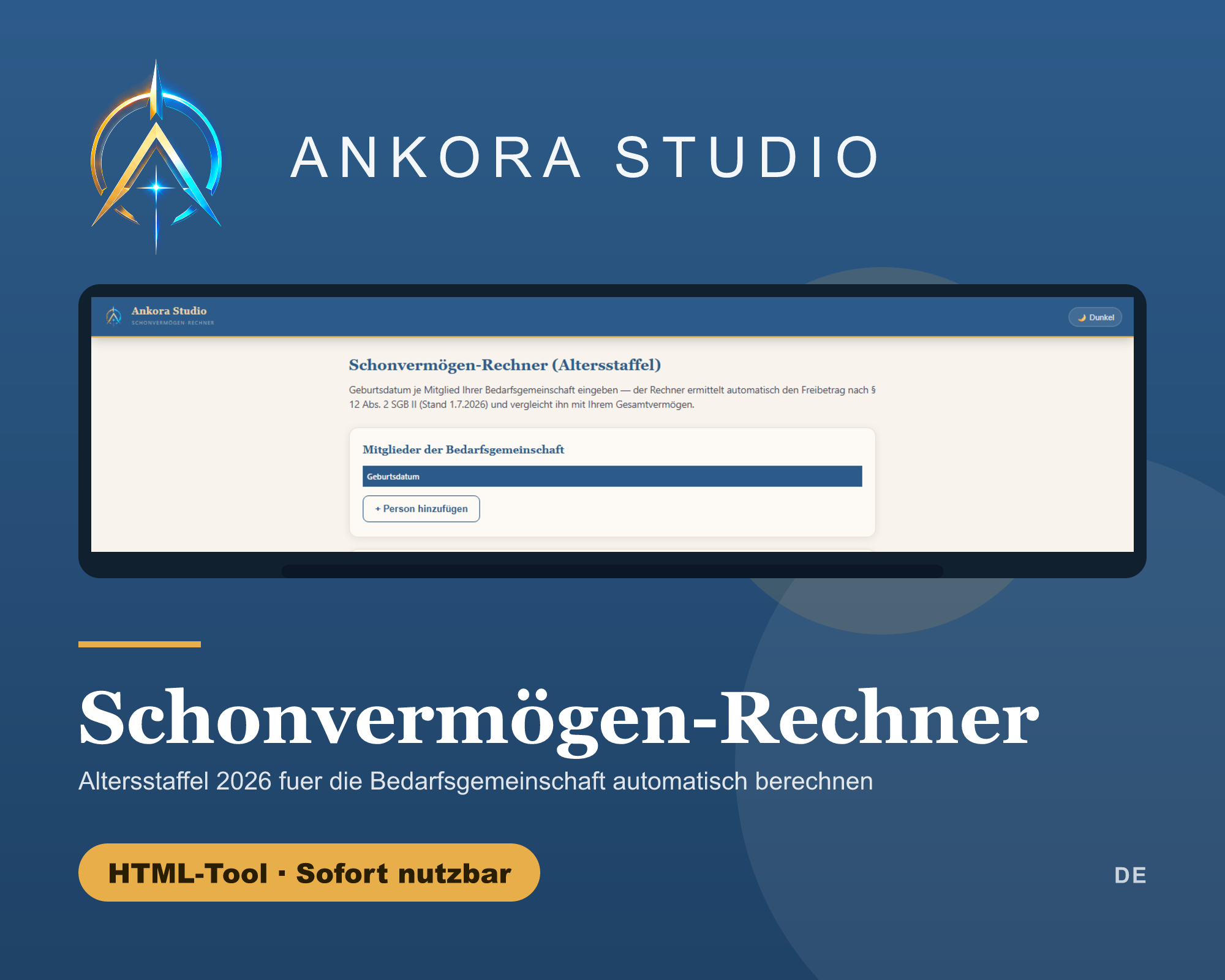 Schonvermögen-Check 2026 PDF Deutsch