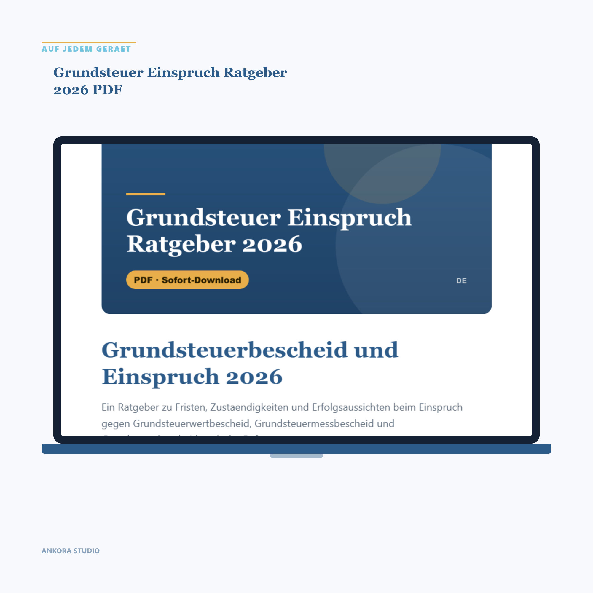 Grundsteuer Einspruch Ratgeber 2026 PDF