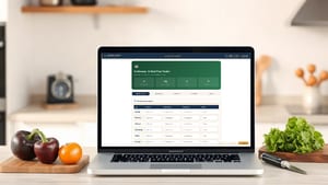 Meal Prep Tracker 2026 Deutsch
