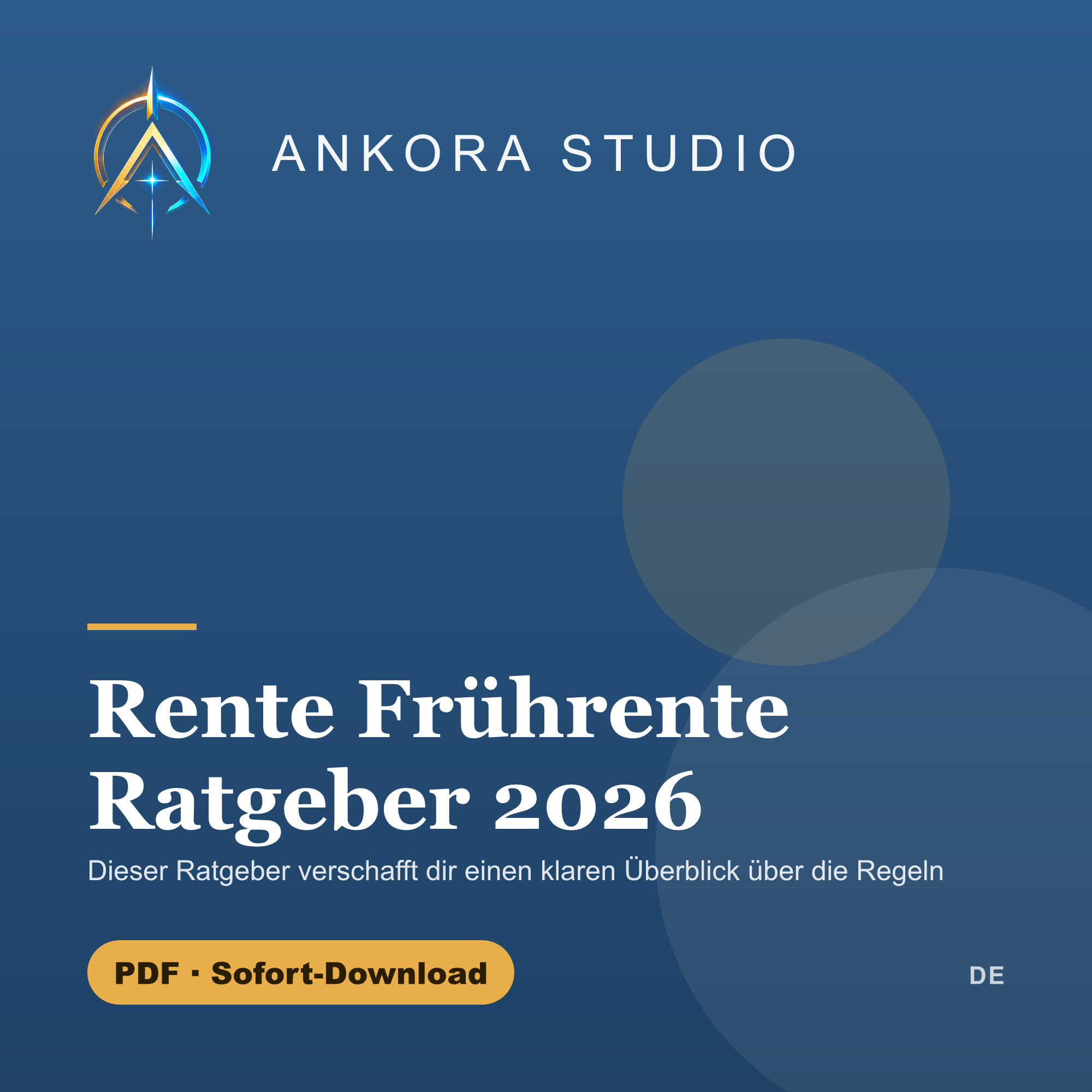 Rente Frührente Ratgeber 2026 PDF