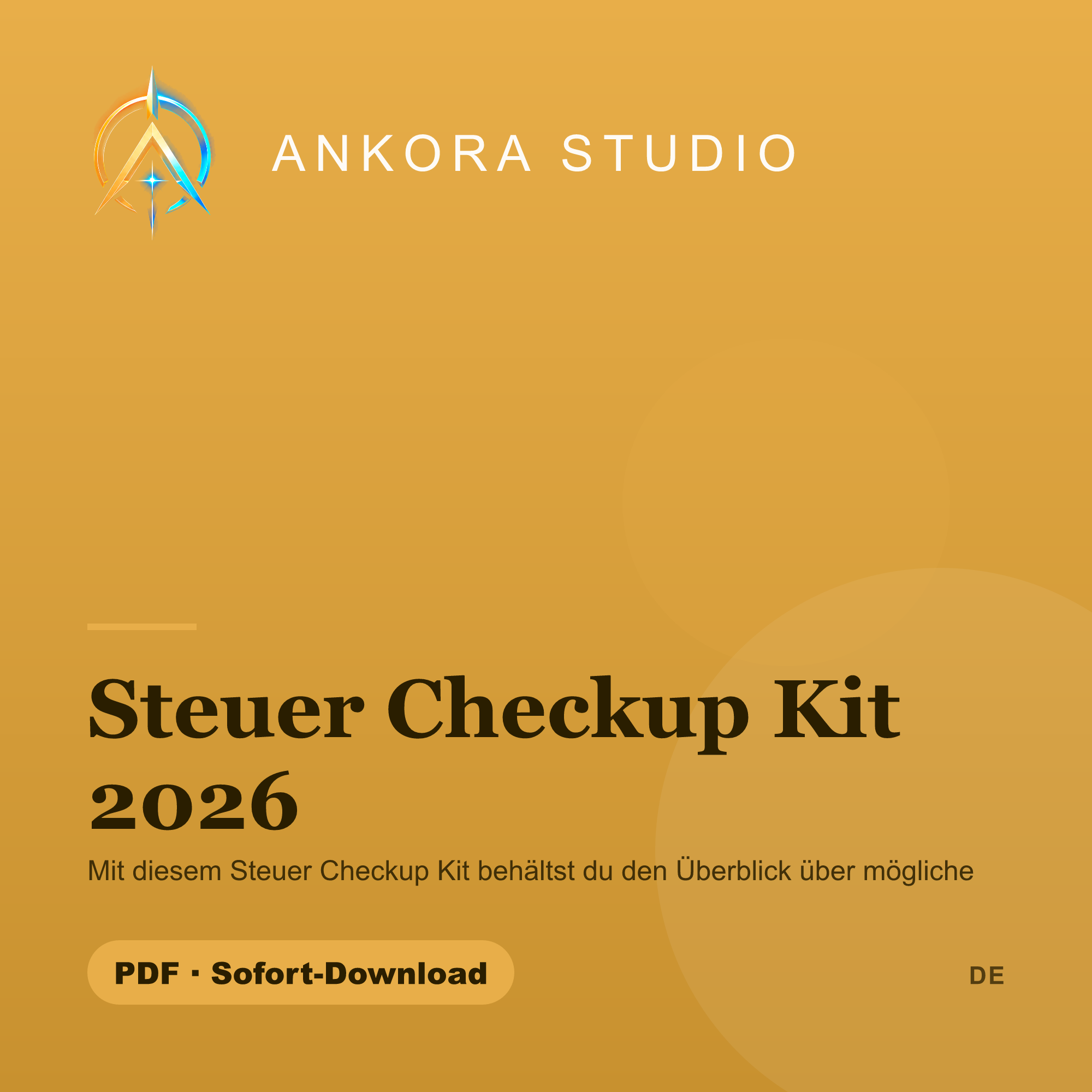 Steuer Checkup Kit 2026 PDF