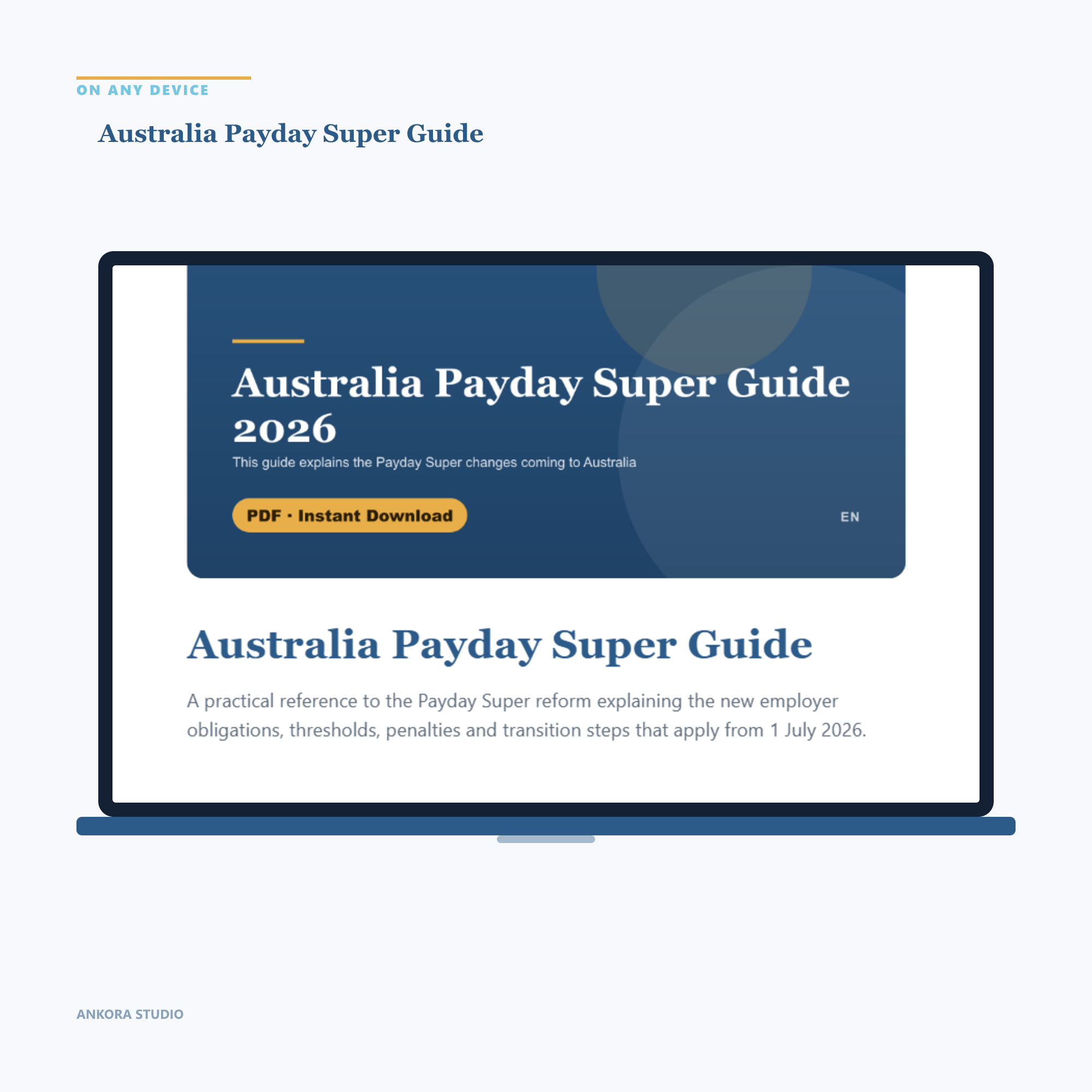Australia Payday Super Guide