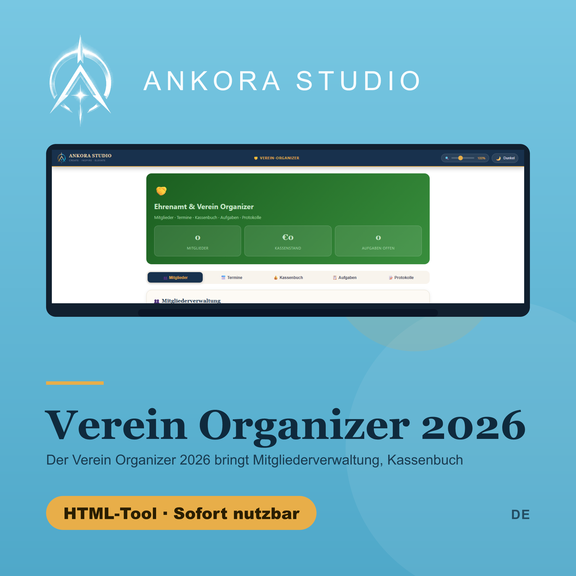 Verein Organizer 2026 Deutsch