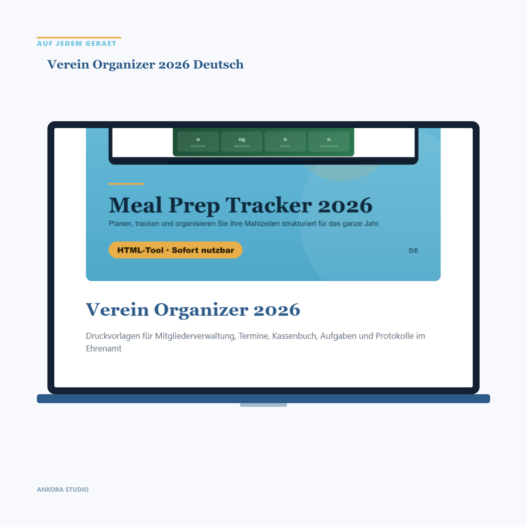 Verein Organizer 2026 Deutsch
