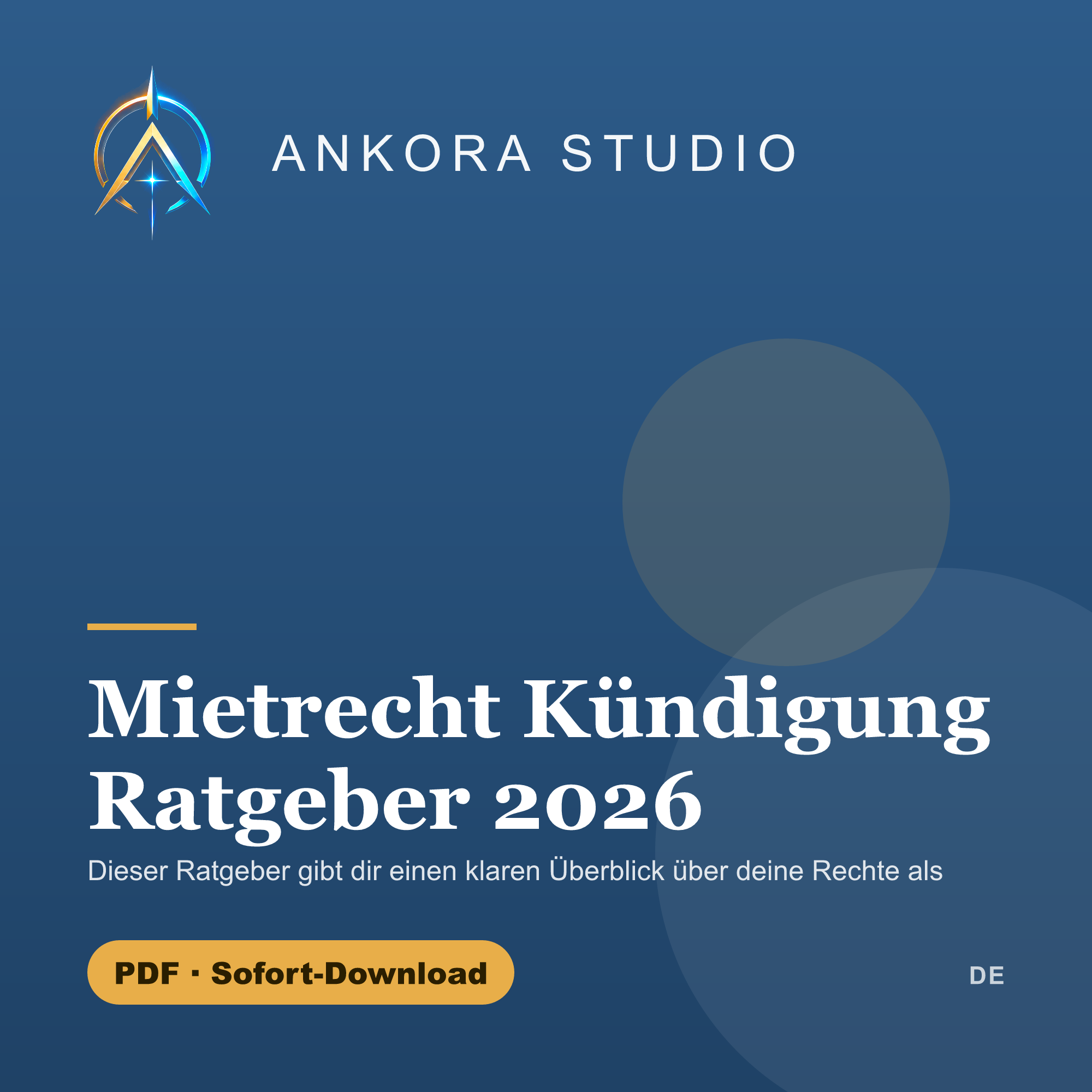 Mietrecht Kündigung Ratgeber 2026 PDF