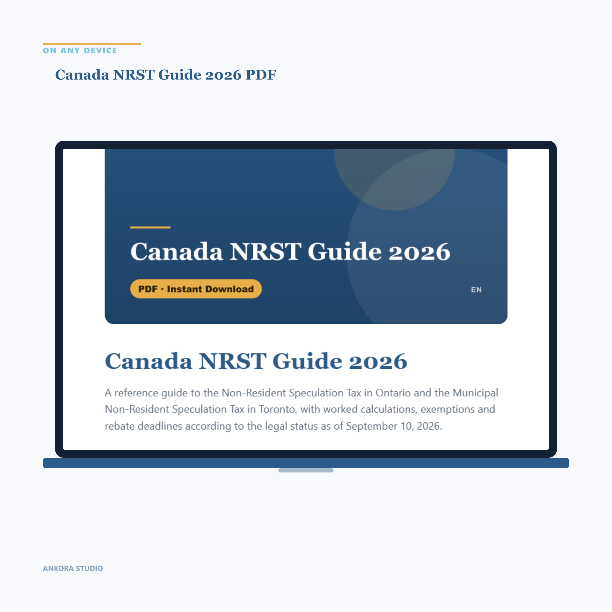 Canada NRST Guide 2026 PDF