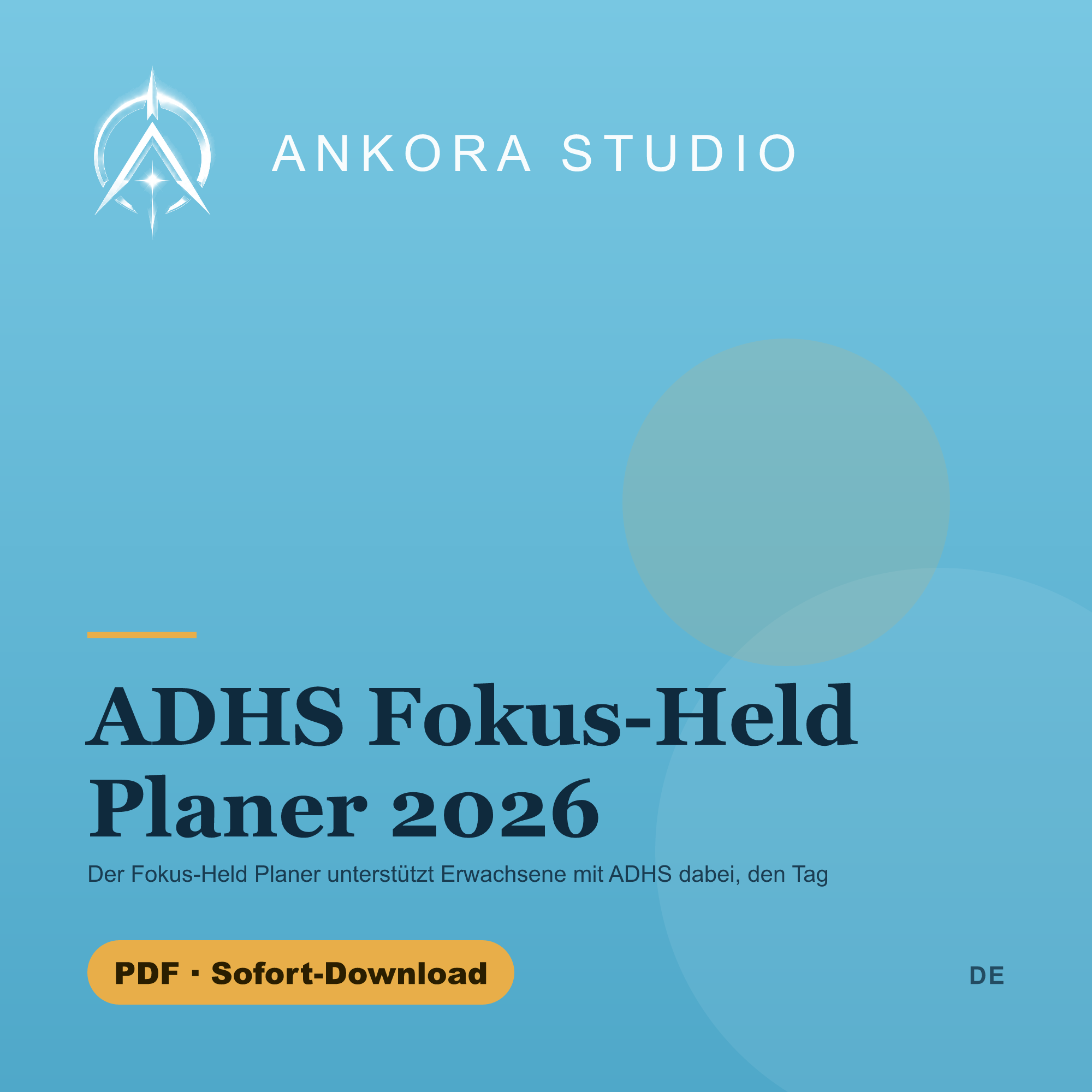ADHS Fokus-Held Planer 2026 PDF