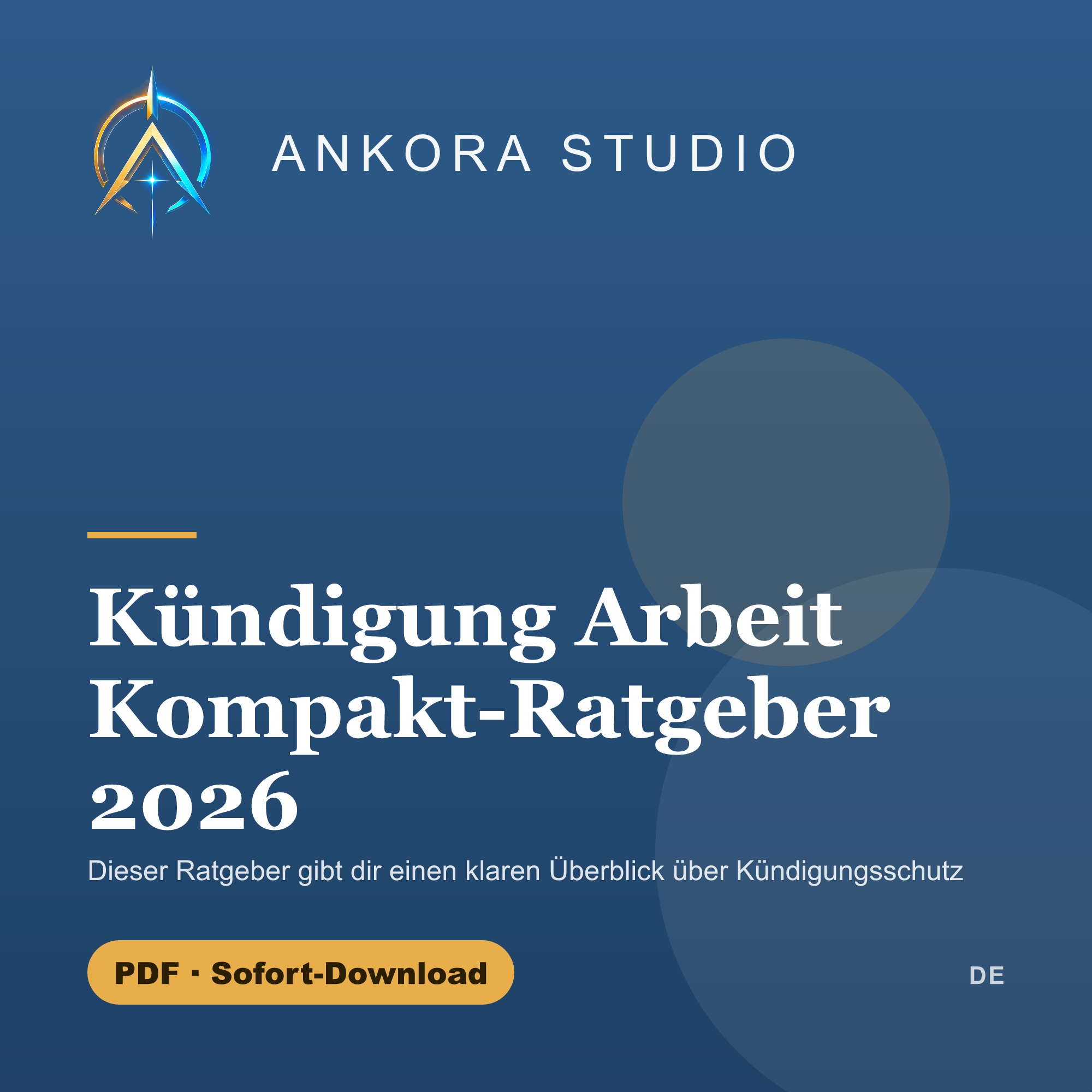 Kündigung Arbeit Kompakt-Ratgeber 2026 PDF Deutsch