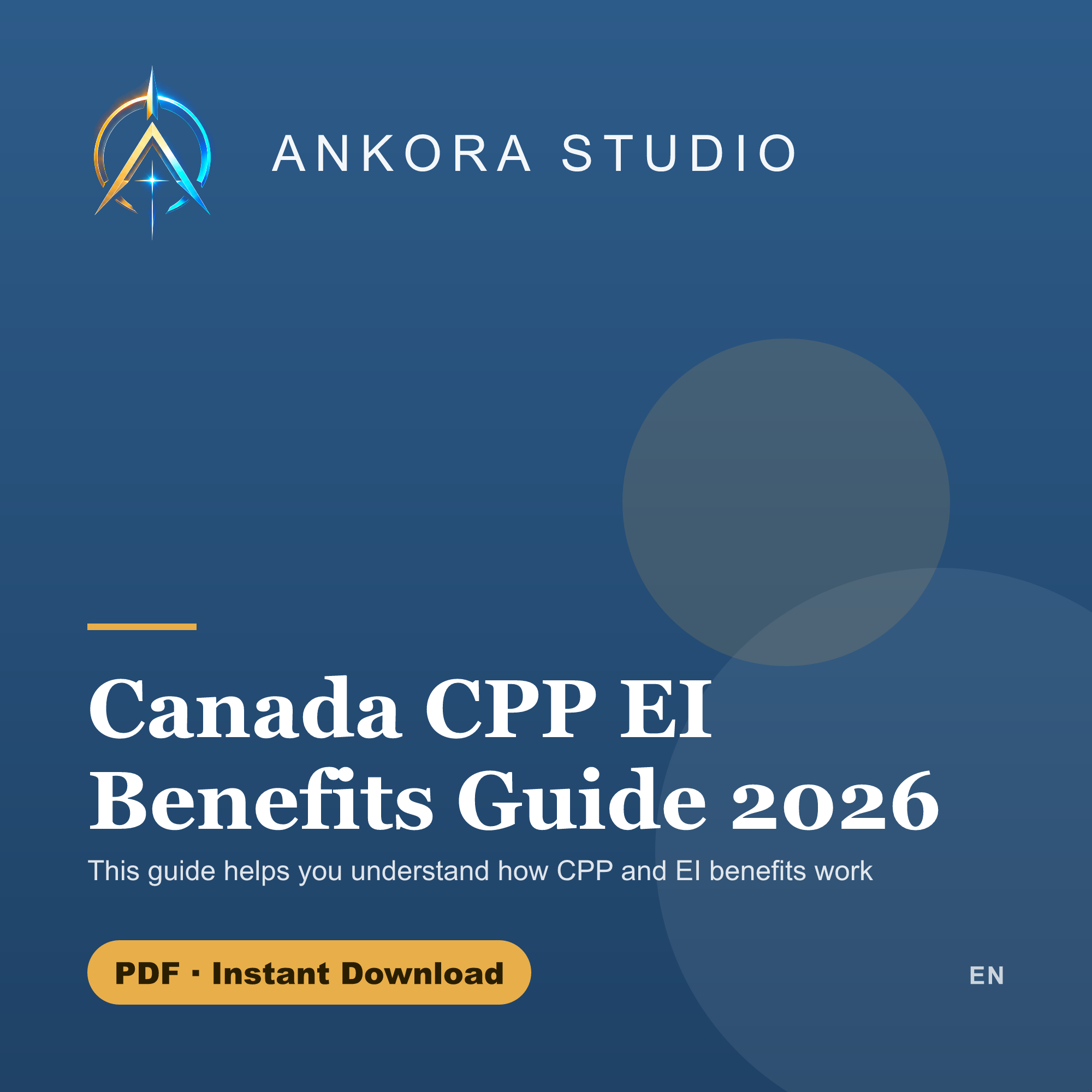 Canada CPP EI Benefits Guide 2026 PDF