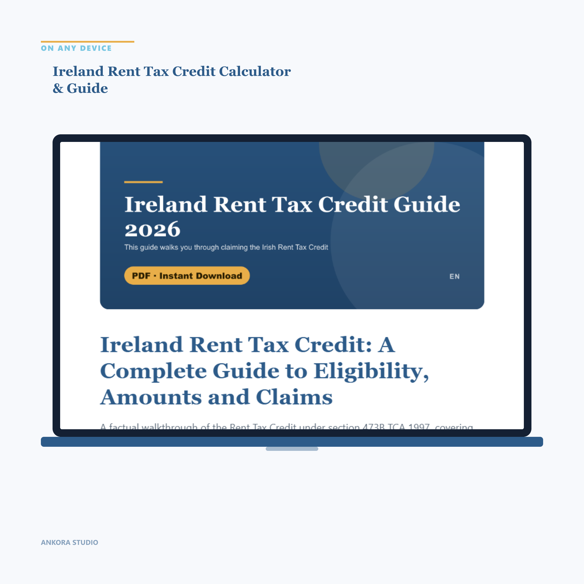 Ireland Rent Tax Credit Calculator & Guide