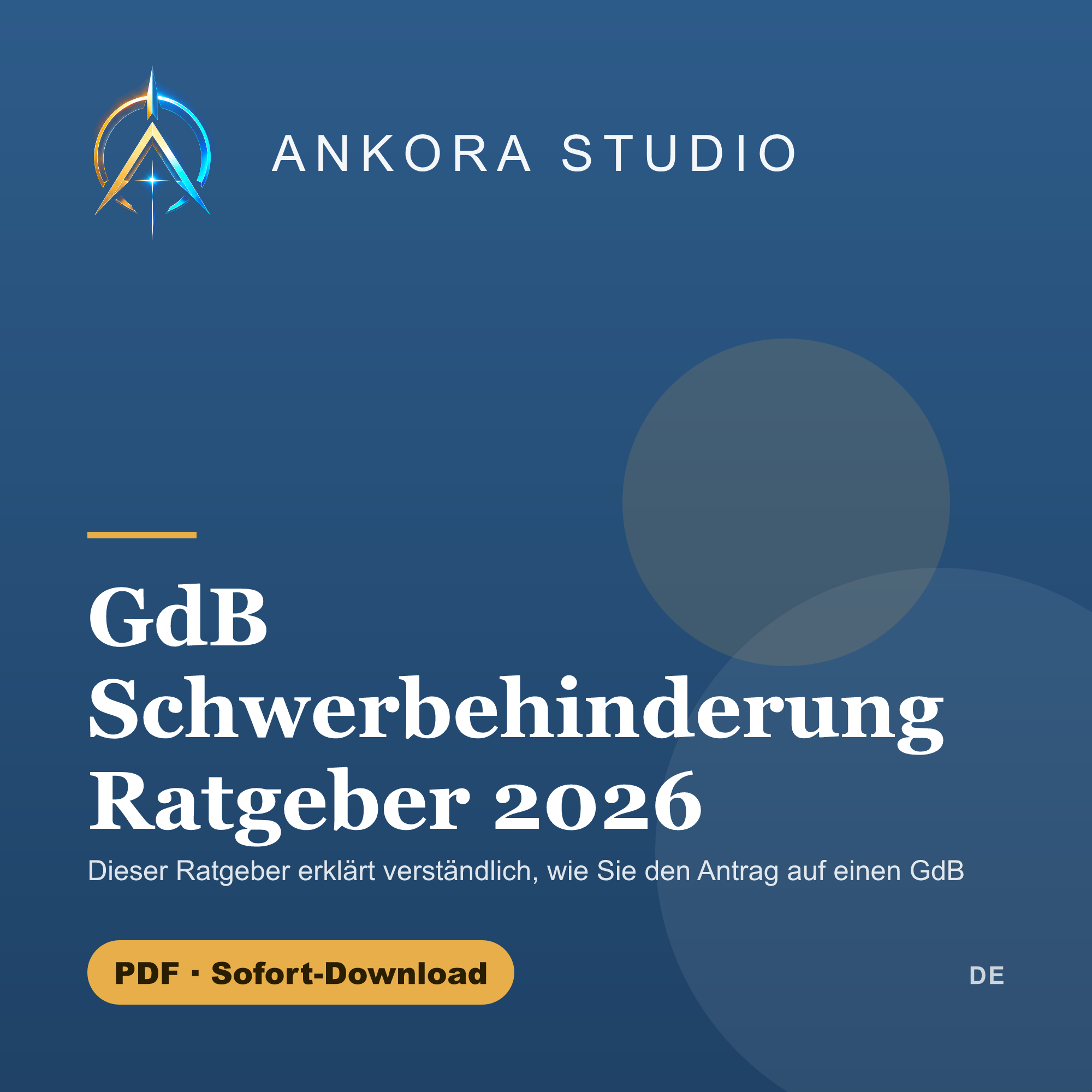GdB Schwerbehinderung Ratgeber 2026 PDF